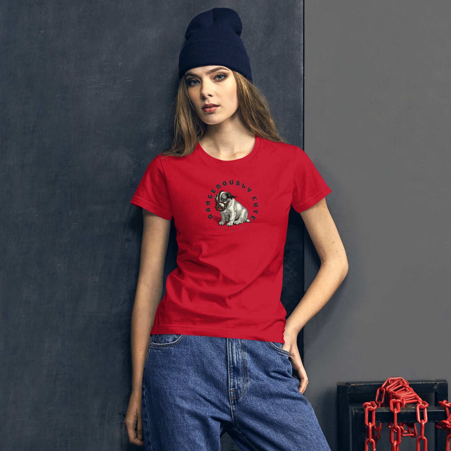 Dangerously Cute Women's short sleeve t-shirt