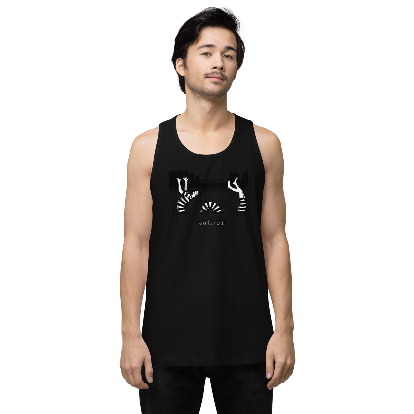 Loch-Ness Man-ster Men’s premium tank top