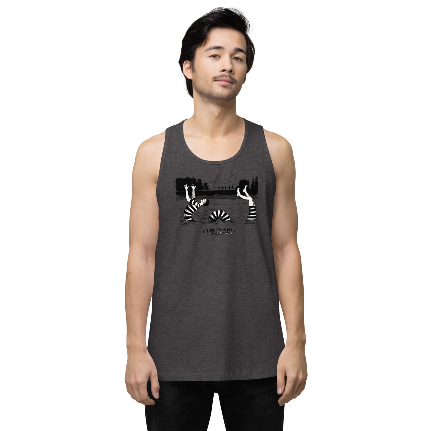 Loch-Ness Man-ster Men’s premium tank top