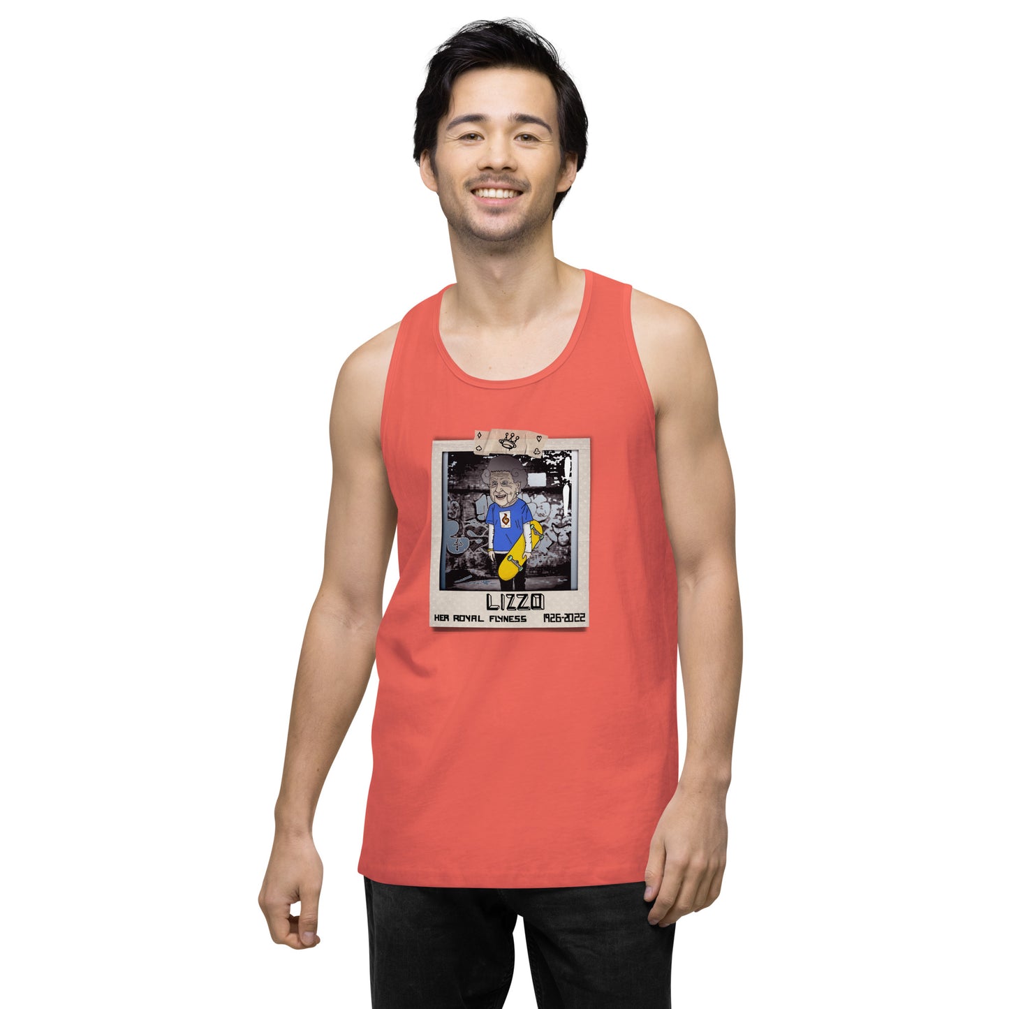 Queen Lizzo Men’s premium tank top