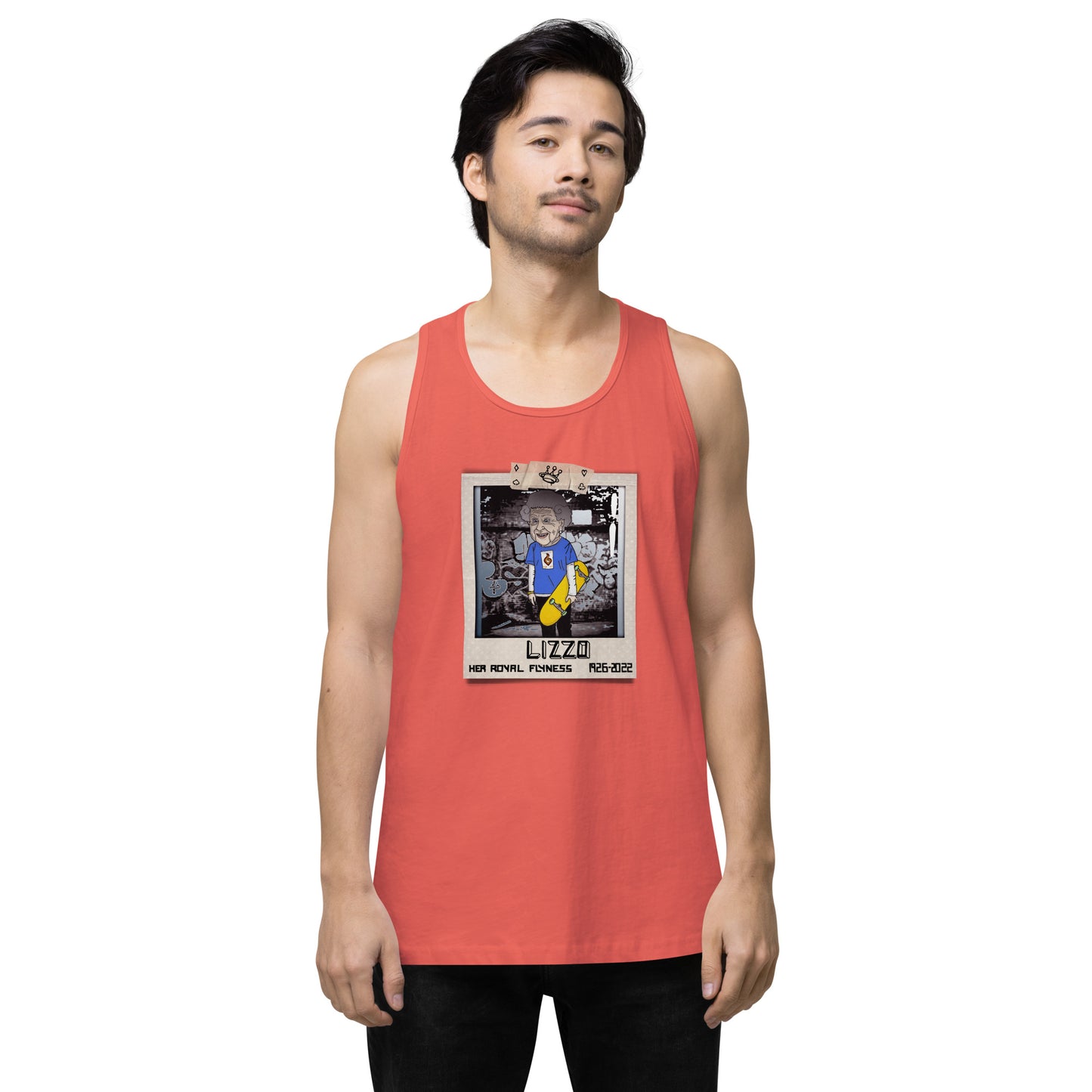 Queen Lizzo Men’s premium tank top