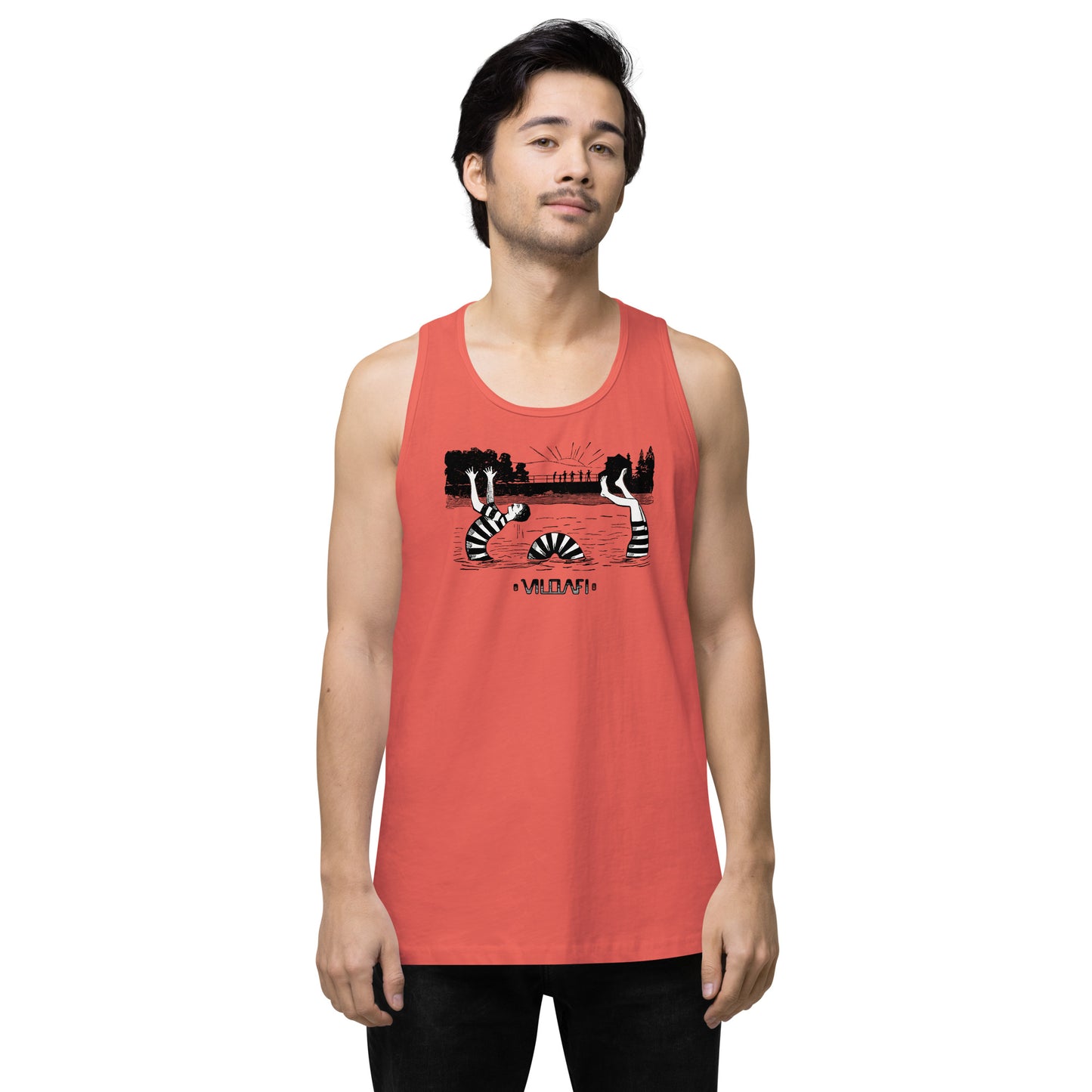 Loch-Ness Man-ster Men’s premium tank top