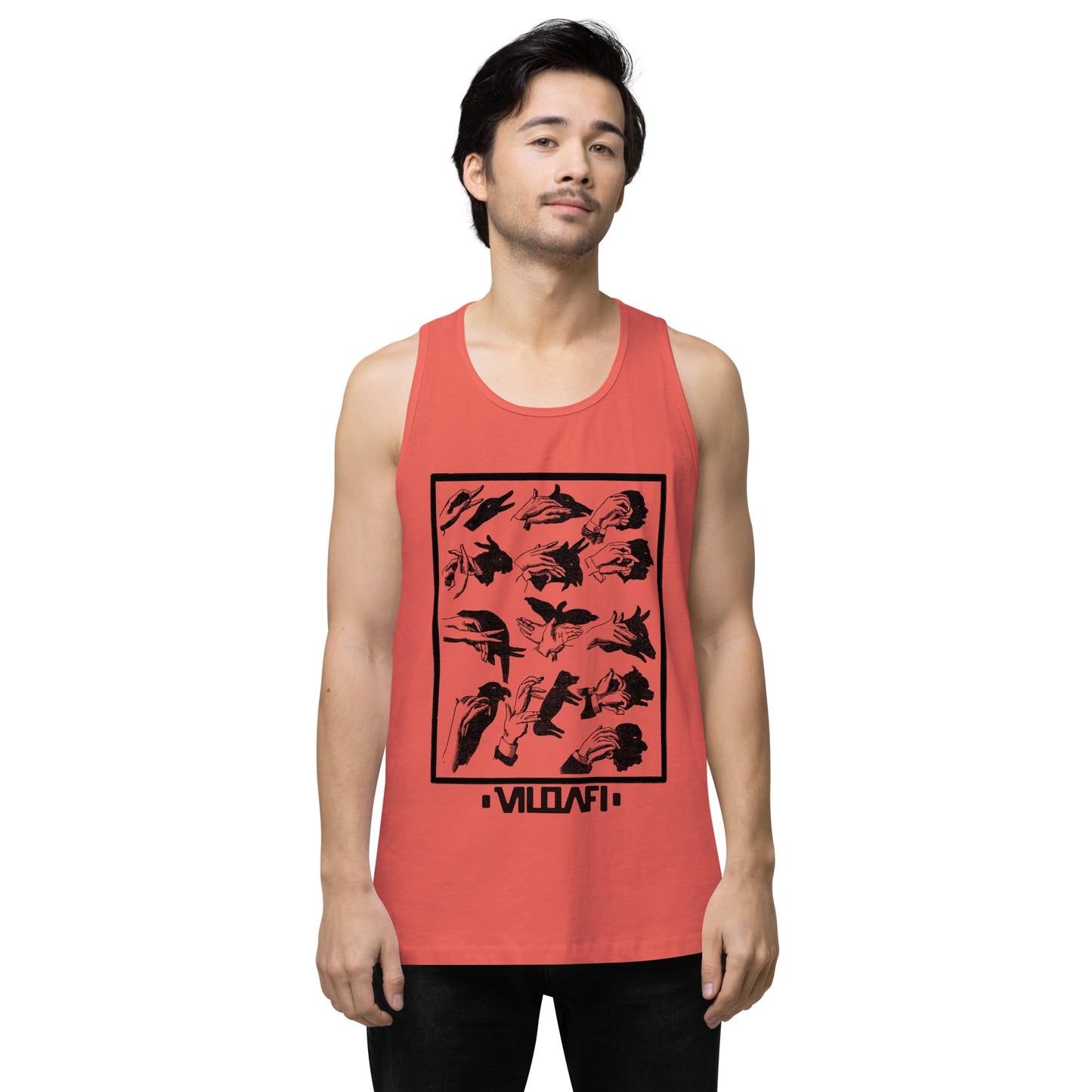 Shaddows Men’s premium tank top