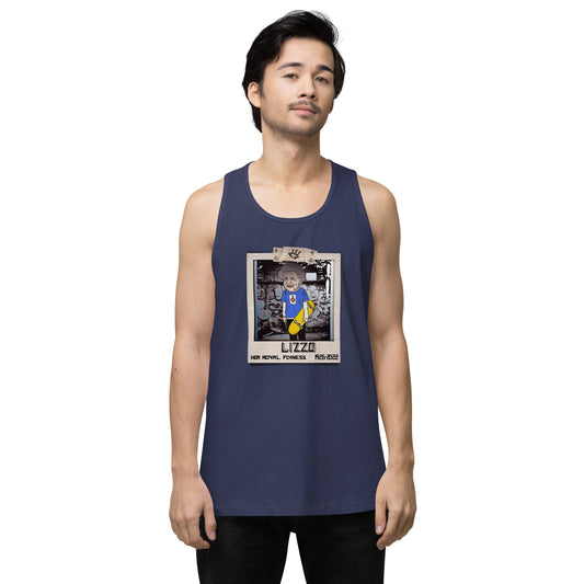 Queen Lizzo Men’s premium tank top