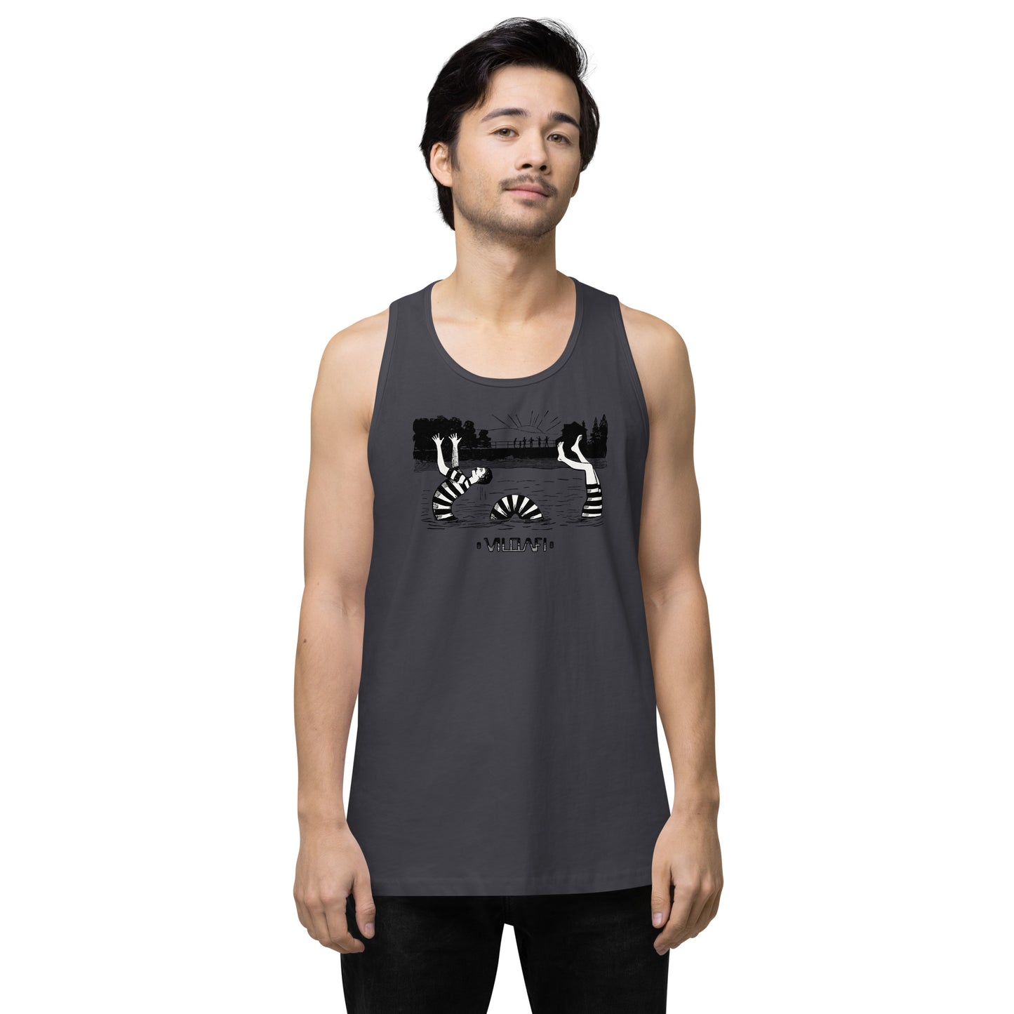 Loch-Ness Man-ster Men’s premium tank top