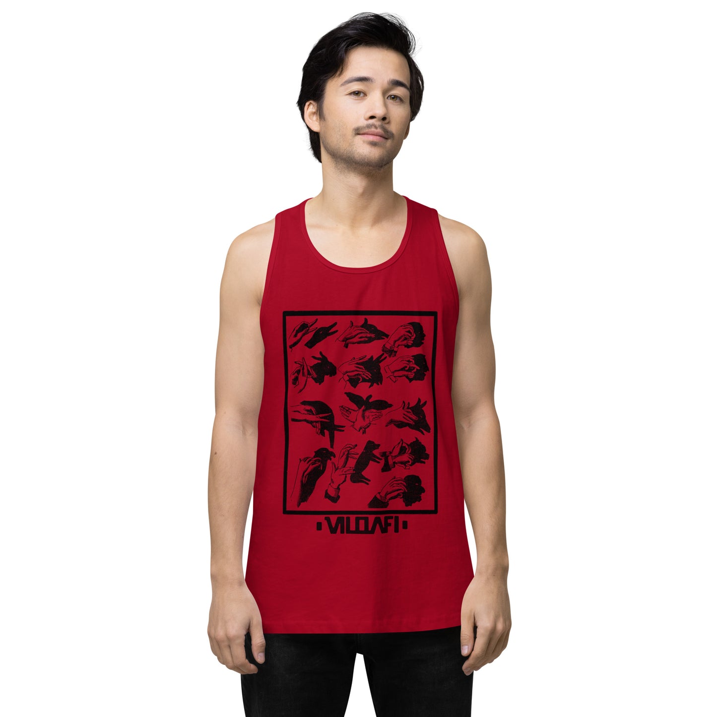Shaddows Men’s premium tank top
