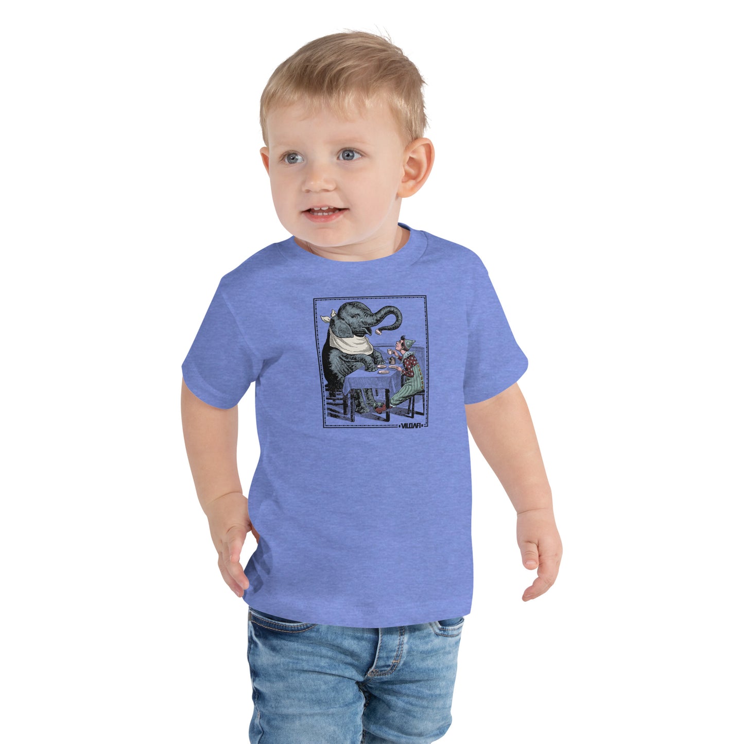 Tea for Two Toddler Short Sleeve Tee