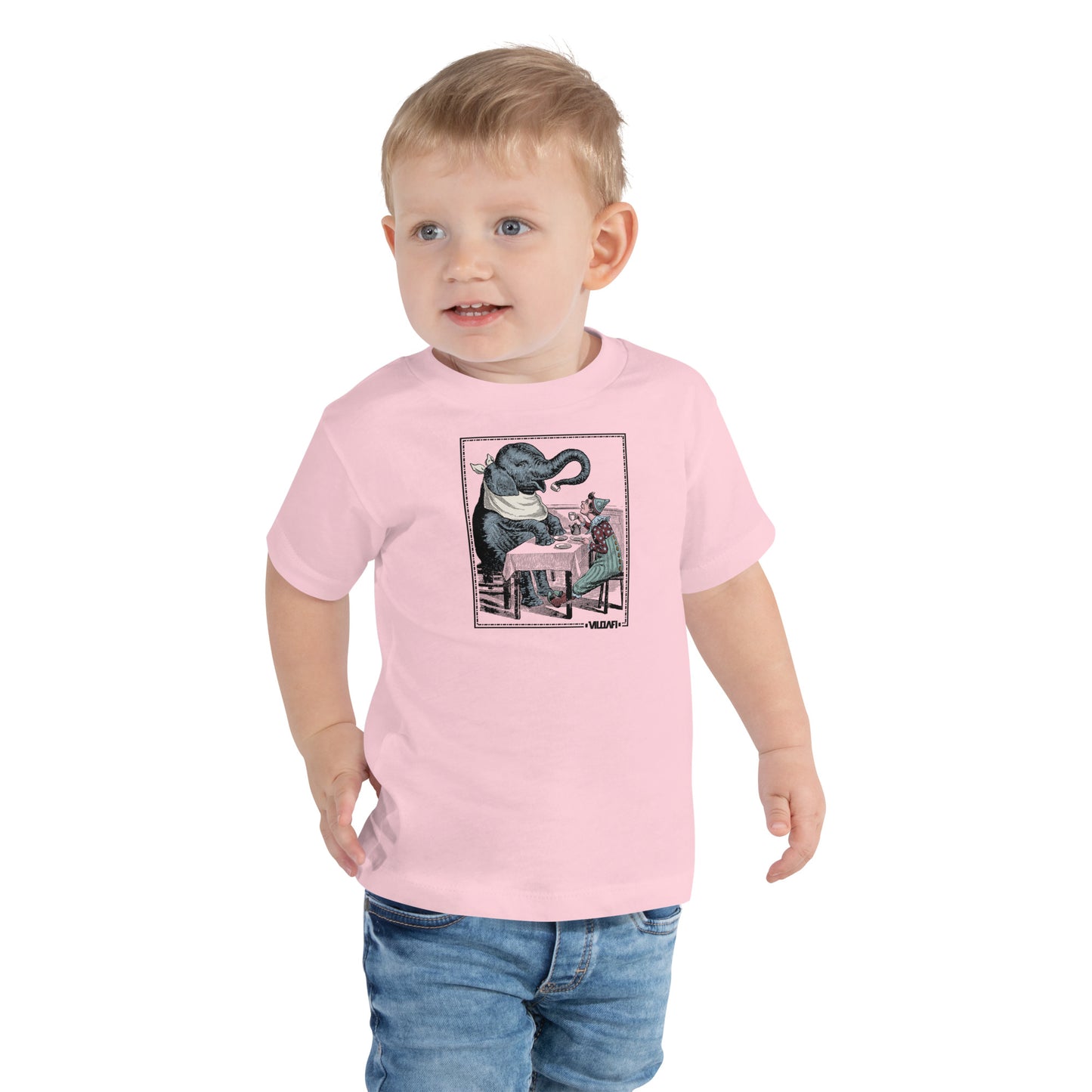 Tea for Two Toddler Short Sleeve Tee