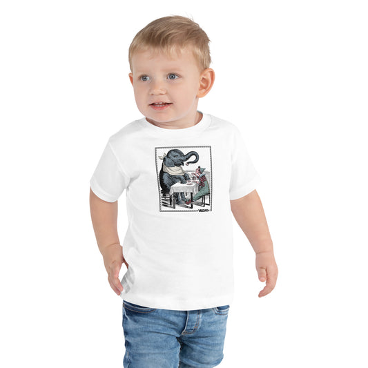 Tea for Two Toddler Short Sleeve Tee