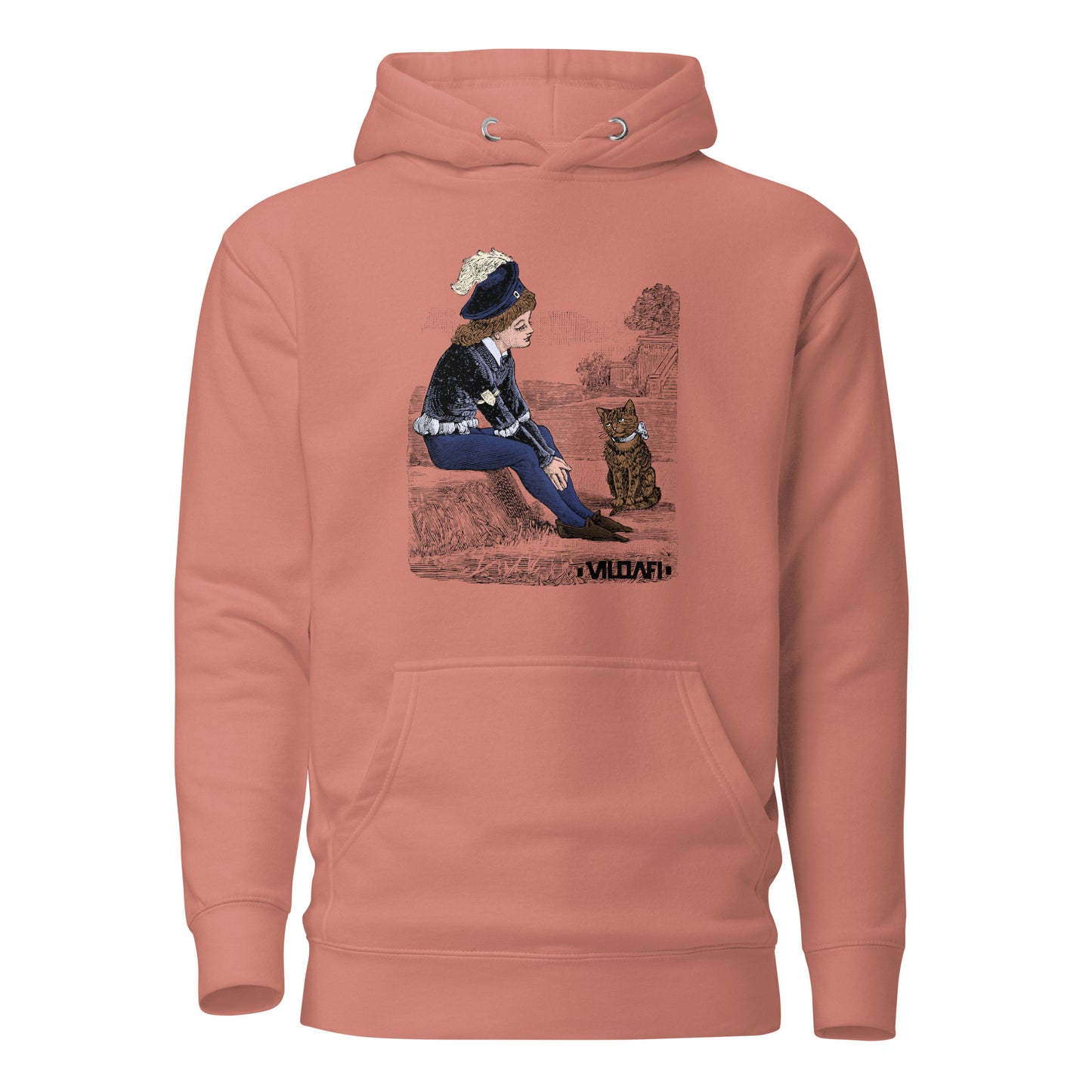 Boy in Blue Unisex Hoodie