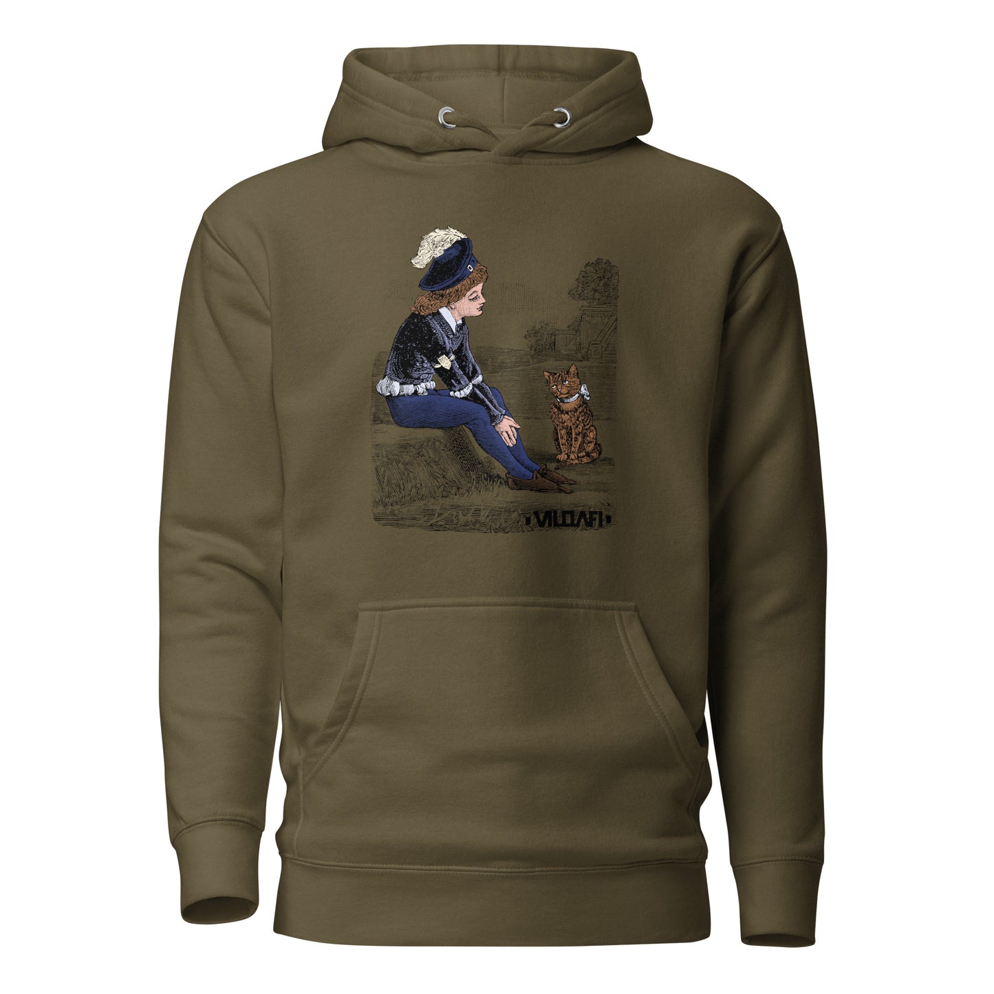 Boy in Blue Unisex Hoodie