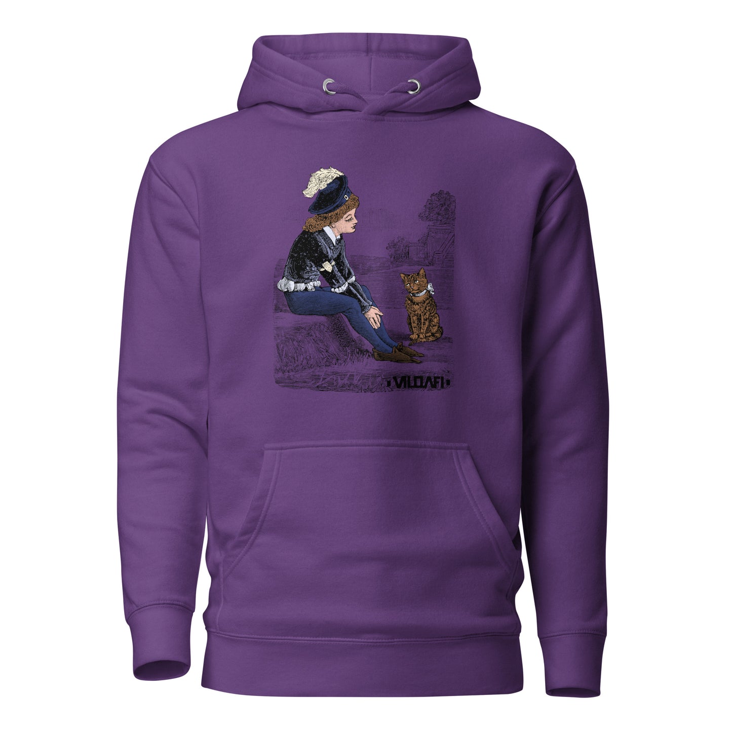 Boy in Blue Unisex Hoodie