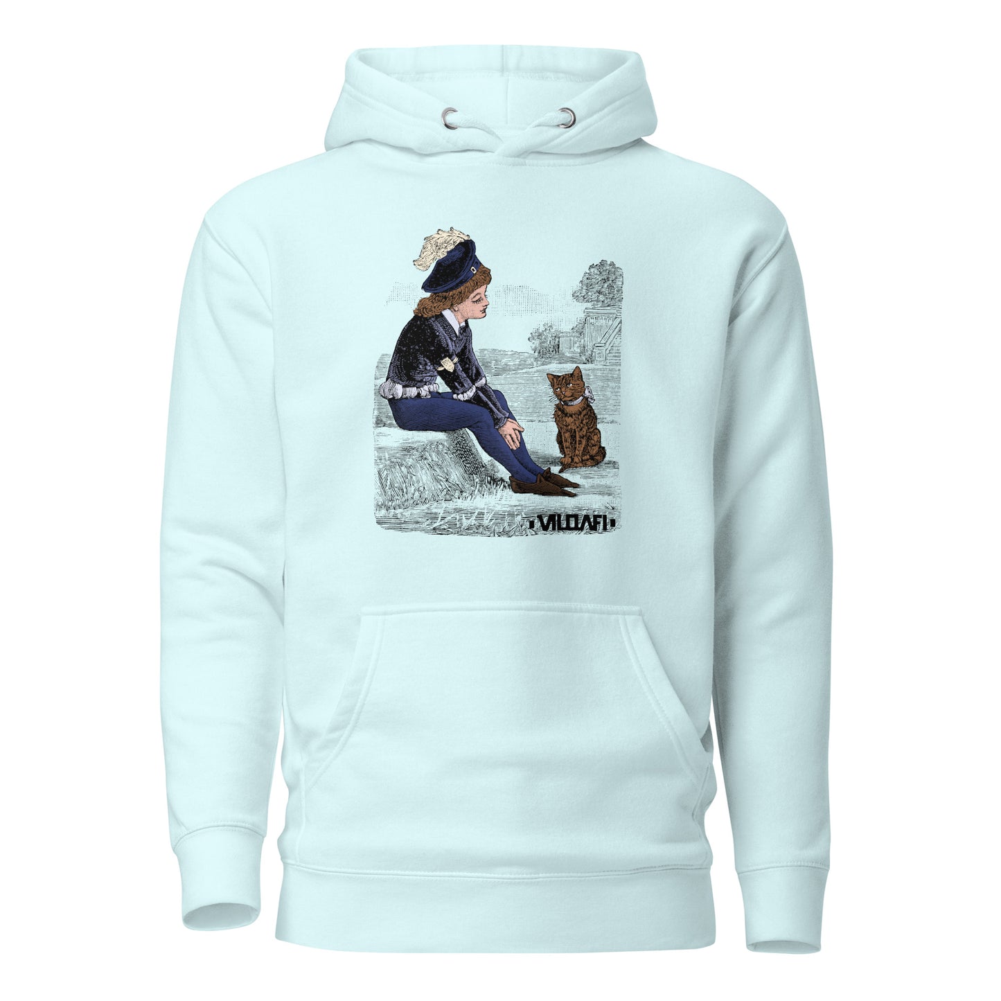 Boy in Blue Unisex Hoodie