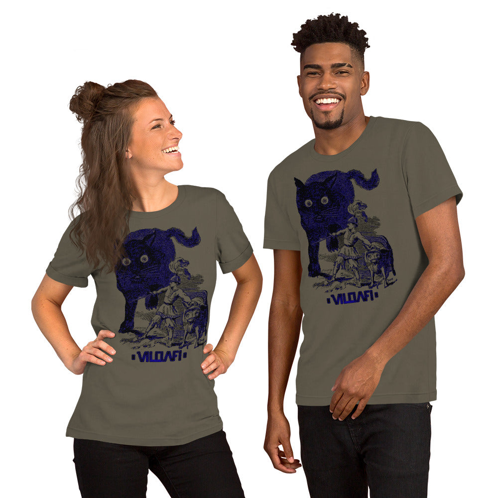 Cat Attack Unisex t-shirt