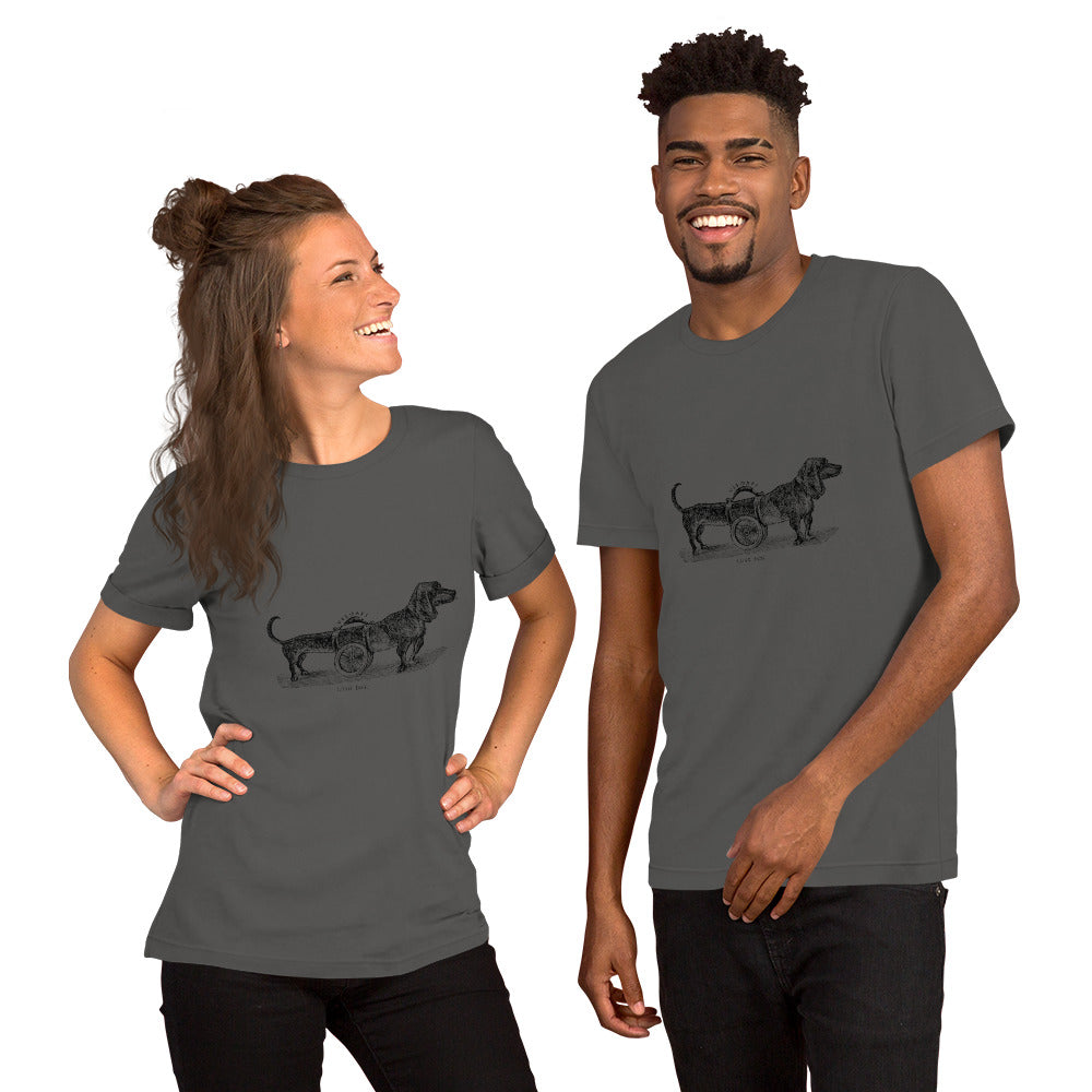 Looong Dooog Unisex t-shirt