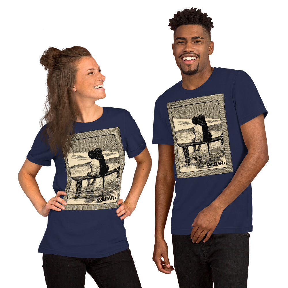 A Boy and his Dog Unisex t-shirt