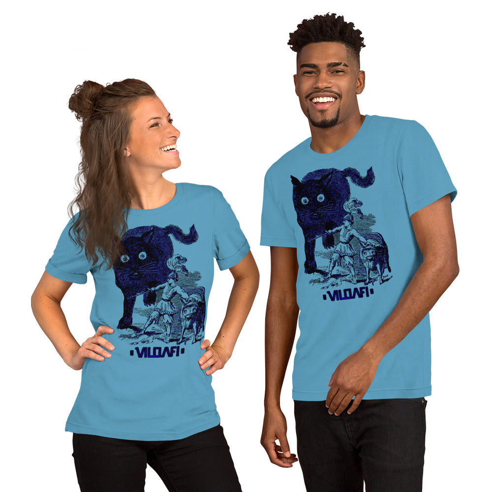 Cat Attack Unisex t-shirt