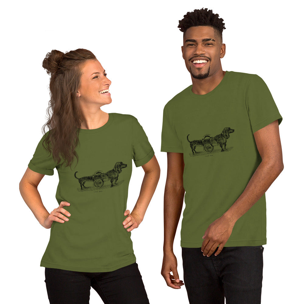 Looong Dooog Unisex t-shirt