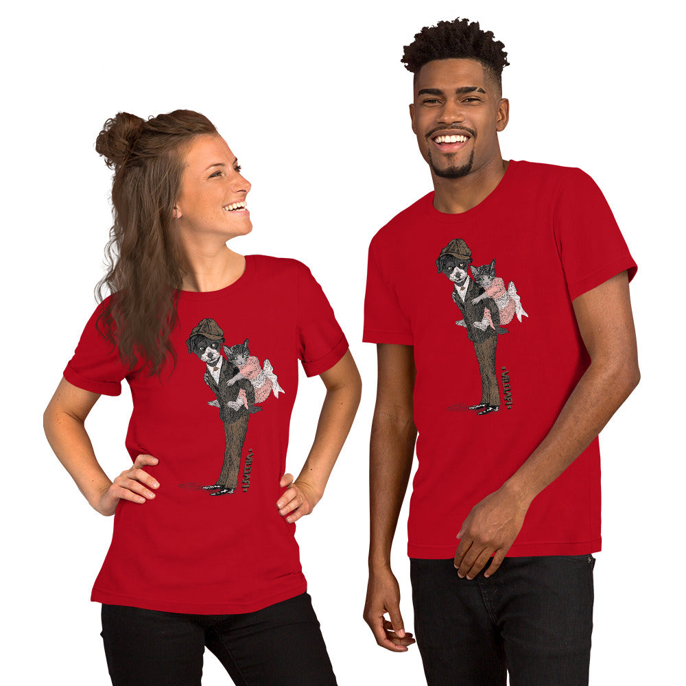 Siblings Unisex t-shirt