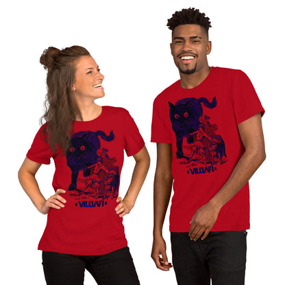 Cat Attack Unisex t-shirt