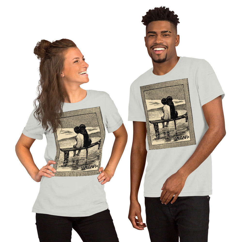 A Boy and his Dog Unisex t-shirt
