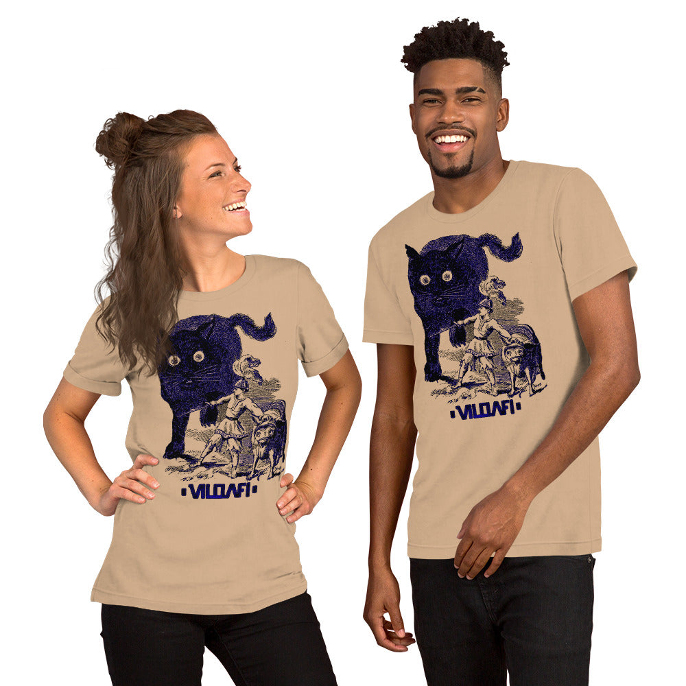 Cat Attack Unisex t-shirt