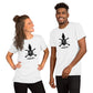 Falling Cat Unisex t-shirt