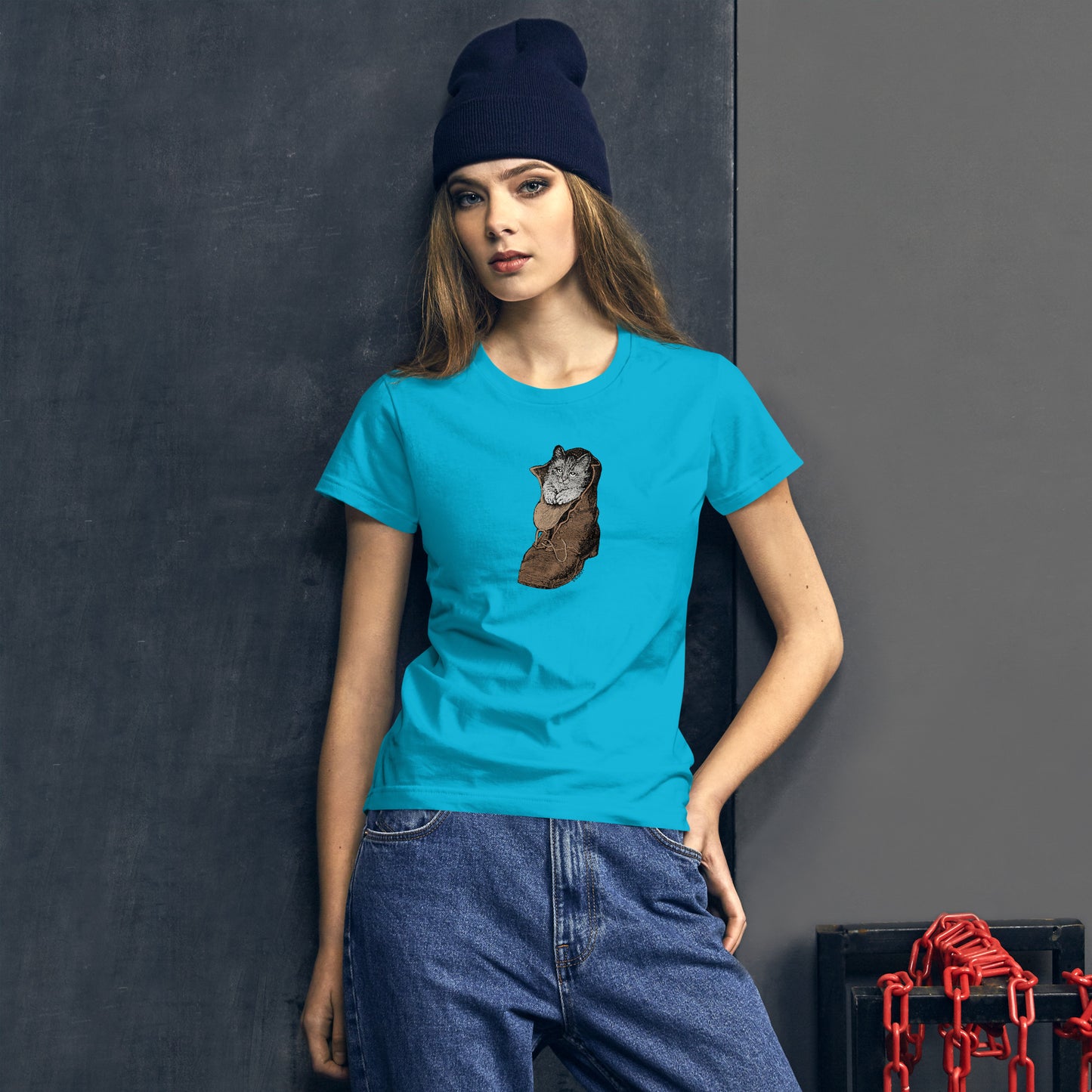 Puss in Boot Women's short sleeve t-shirt