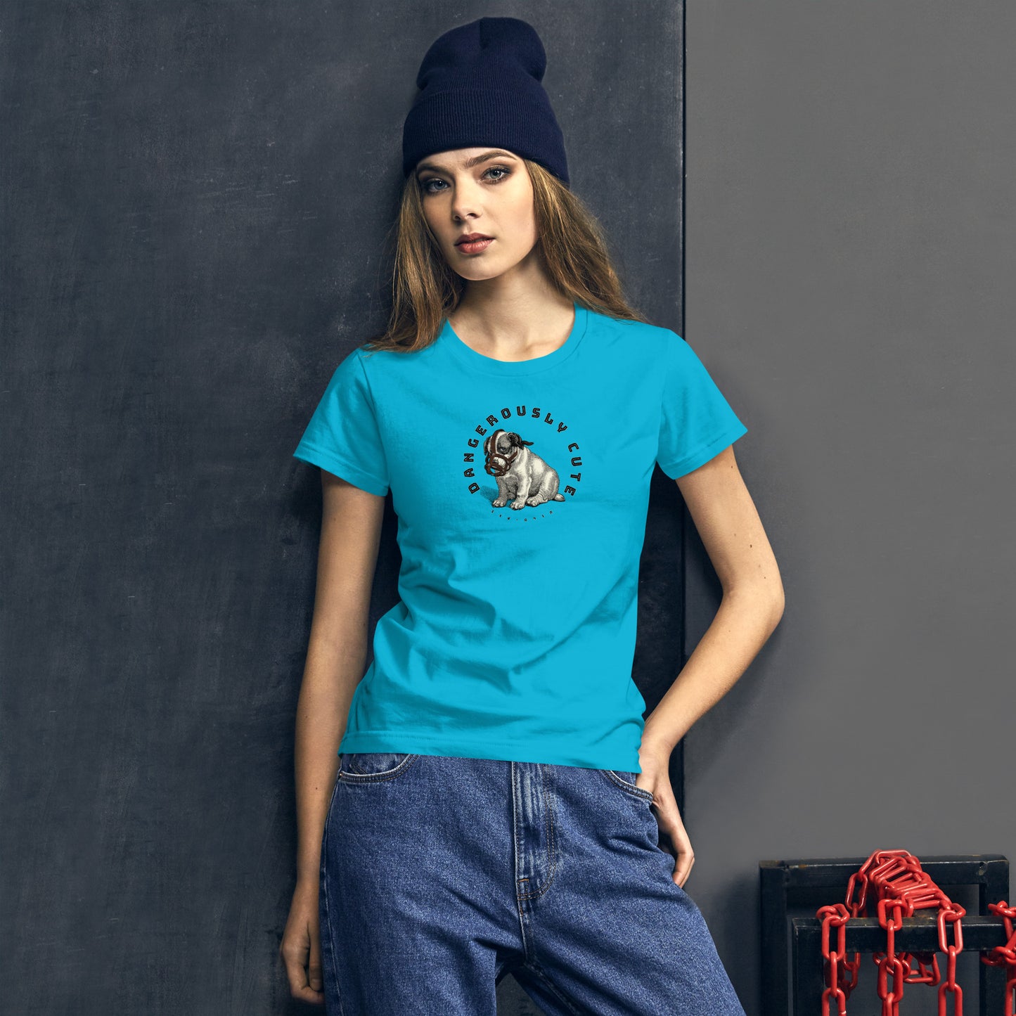 Dangerously Cute Women's short sleeve t-shirt