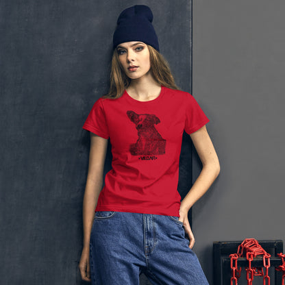 Tired of Karen's "Woof Woof" Women's short sleeve t-shirt